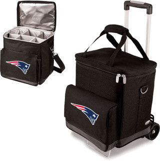 Thumbnail 2: New England Patriots New England Patriots 6 Bottle Wine Tote by Picnic Time 
