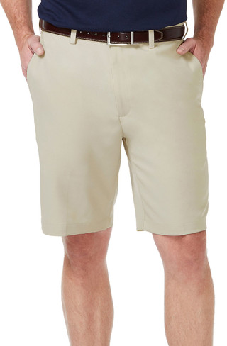 Thumbnail 1: Haggar Haggar Mens Cool 18 Pro Flat Front Shorts 