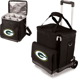 Thumbnail 2: Green Bay Packers Green Bay Packers 6 Bottle Wine Tote by Picnic Time 