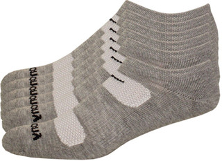 Thumbnail 2: Saucony Saucony Mens 6-pk. Comfort Fit No-Show Grey Socks 