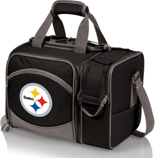 Thumbnail 1: Pittsburgh Steelers Pittsburgh Steelers Malibu Picnic Tote by Picnic Time 