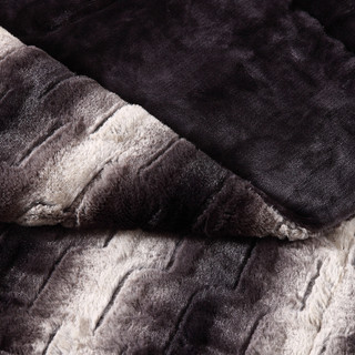 Thumbnail 6: Christian Siriano NY Christian Siriano NY Chevron Faux Fur Throw 