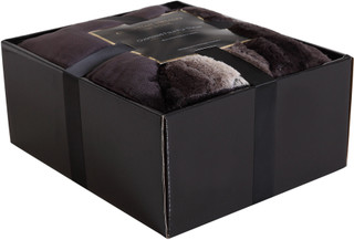 Thumbnail 4: Christian Siriano NY Christian Siriano NY Chevron Faux Fur Throw 