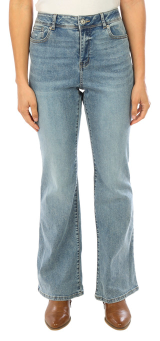 Thumbnail 5: Rewash Rewash Juniors MR Epic Hold Bootcut Jeans 