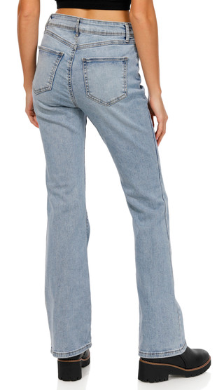 Thumbnail 3: Rewash Rewash Juniors MR Epic Hold Bootcut Jeans 