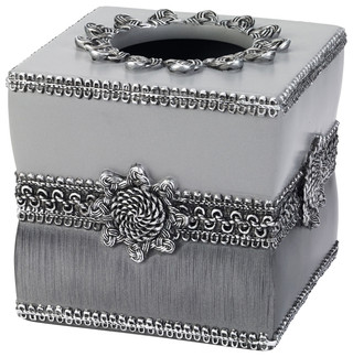 Thumbnail 1: AVANTI Avanti Granite Braided Medallion Tissue Box Cover 