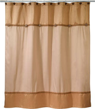 Thumbnail 1: AVANTI Avanti Braided Medallion Shower Curtain 