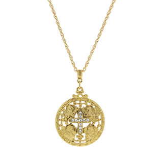Thumbnail 2: SYMBOLS OF FAITH Writers of The Good Word Necklace 