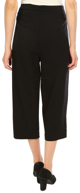 Thumbnail 2: Coral Bay Coral Bay Womens Pearl Button Capris 