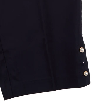 Thumbnail 3: Coral Bay Coral Bay Womens Pearl Button Capris 