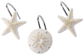 Thumbnail 1: AVANTI Avanti Beachcomber 12-pc. Shower Curtain Hooks 