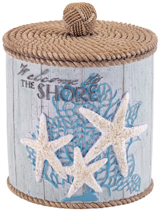 Thumbnail 1: AVANTI Avanti Beachcomber Covered Bathroom Jar 
