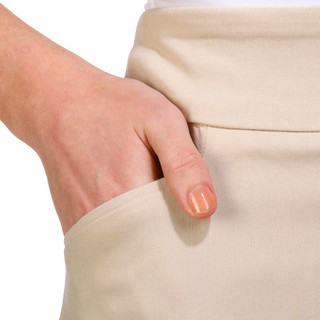 Thumbnail 4: Coral Bay Coral Bay Womens Pearl Button Pull-On Shorts 