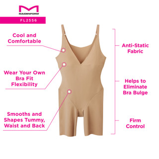 Thumbnail 10: Maidenform Womens Wear Your Own Bra Bodyshaper 