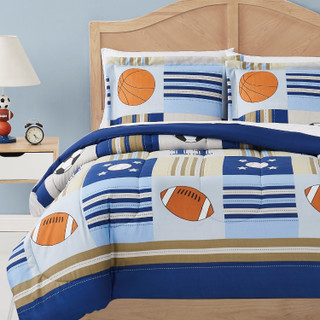 Thumbnail 12: My World My World Kids Sports Comforter Set 