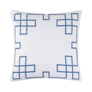 Thumbnail 2: Zest Kitchen + Home Zest Kitchen + Home 18x18 Emerald Isle Geo Pillow 