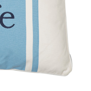 Thumbnail 8: Levtex Home Bart Stripe Beach Life Embroidered Decorative Pillow 