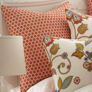 Thumbnail 2: Levtex Home Clementine Euro Sham Set of 2 