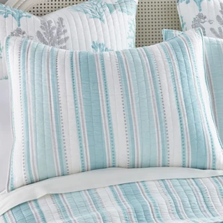 Thumbnail 6: Levtex Home Cape Coral Reversible Quilt & Sham Set 