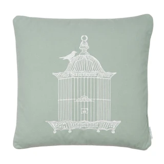 Thumbnail 1: Levtex Home Palladium Teal Birdcage Decorative Pillow 