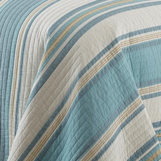 Thumbnail 16: Levtex Home Levtex Home Blue Maui Quilt & Sham Set 
