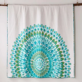 Thumbnail 20: Levtex Home Mirage Teal Reversible Quilt & Sham Set 