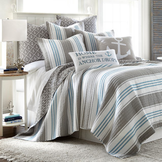 Thumbnail 4: Levtex Home Levtex Home Reversible Provincetown Quilt 
