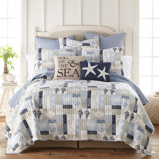 Thumbnail 1: Levtex Home Cerralvo Reversible Quilt & Sham Set 