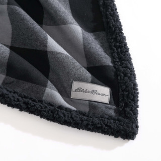 Thumbnail 4: Eddie Bauer Cabin Plaid Reversible Throw 