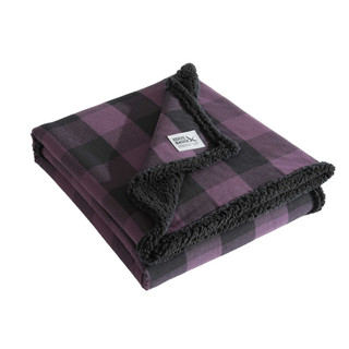 Thumbnail 2: Eddie Bauer Cabin Plaid Reversible Throw 