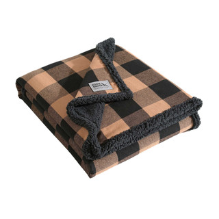 Thumbnail 4: Eddie Bauer Cabin Plaid Reversible Throw 