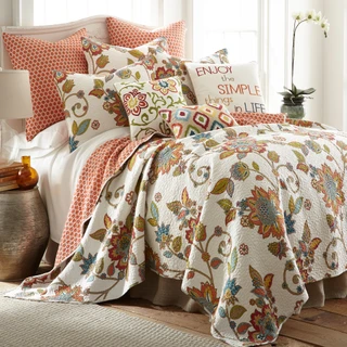 Thumbnail 4: Levtex Home Clementine Reversible Quilt & Sham Set 