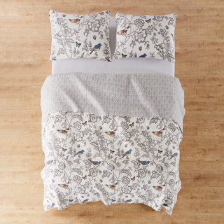 Thumbnail 8: Levtex Home Mockingbird Reversible Quilt & Sham Set 