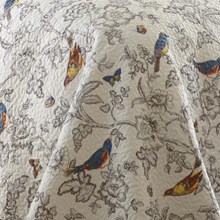 Thumbnail 12: Levtex Home Mockingbird Reversible Quilt & Sham Set 