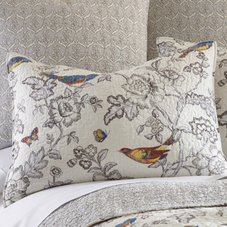 Thumbnail 16: Levtex Home Mockingbird Reversible Quilt & Sham Set 