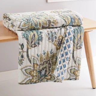 Thumbnail 4: Levtex Home Palladium Reversible Quilted Throw 