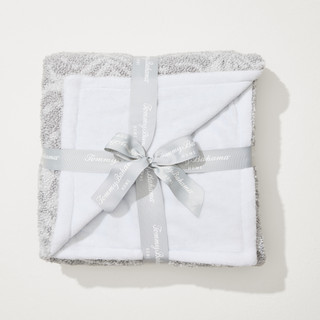 Thumbnail 4: TOMMY BAHAMA Leafy Teddy Reversible Throw 