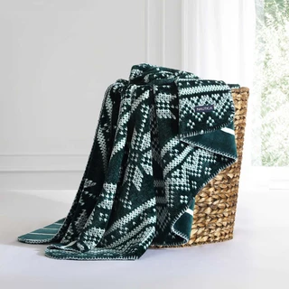 Thumbnail 1: Nautica Fairisle Texture Reversible Throw 
