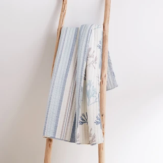 Thumbnail 4: Levtex Home Ipanema Reversible Quilted Throw 