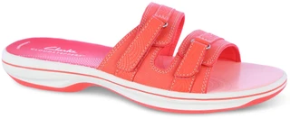 Thumbnail 1: Clarks Clarks Womens Cloudsteppers Breeze Piper Slide Sandals 