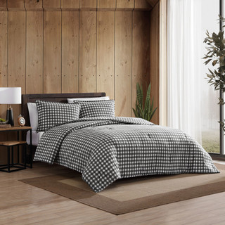 Thumbnail 8: Eddie Bauer Preston Flannel Duvet Cover Set 