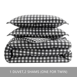 Thumbnail 18: Eddie Bauer Preston Flannel Duvet Cover Set 