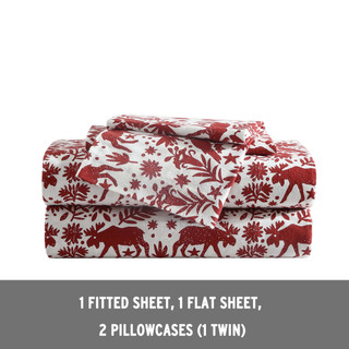 Thumbnail 30: Eddie Bauer Arcadia Flannel Sheet Set 
