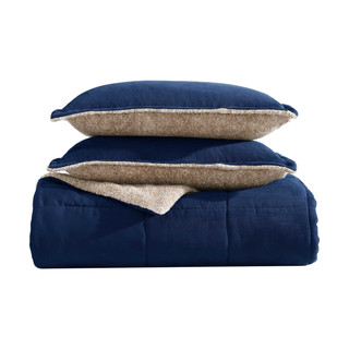 Thumbnail 28: Nautica Beckett Microsuede Comforter & Sham Set 