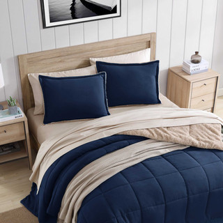 Thumbnail 12: Nautica Beckett Microsuede Comforter & Sham Set 