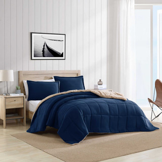 Thumbnail 8: Nautica Beckett Microsuede Comforter & Sham Set 