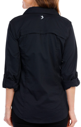 Thumbnail 3: REEL LEGENDS Reel Legends Womens Performance Mariner Long Sleeve Top 