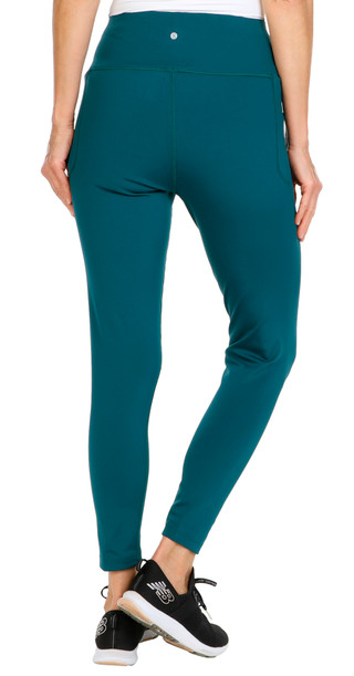 Thumbnail 4: APANA Apana Womens Active Solid 7/8 Pull On Leggings 