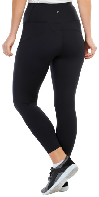 Thumbnail 4: APANA Apana Womens Active Solid 7/8 Pull On Leggings 