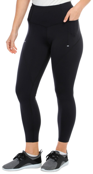 Thumbnail 6: APANA Apana Womens Active Solid 7/8 Pull On Leggings 